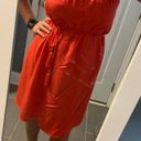 JustFab Coral Summer Dress Photo 0