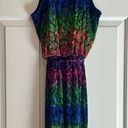 London Times  Multicolor Sleeveless Halter Dress 12 Photo 0