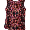 Merona | FLORAL SLEEVELESS TOP KEYHOLE BACK SZ XXL Photo 0