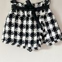 Venus Houndstooth mini skirt skort shorts Photo 1