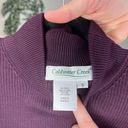 Coldwater Creek  | purple cowl neck silk blend tank top Photo 1