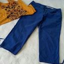 DKNY 3/$15 ‎ Jeans Royal Blue Crop Pants size 10 Photo 0