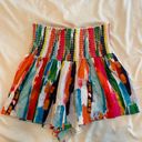 Judith March Multicolored Shorts Photo 1