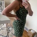 Aeropostale  polka dot ruched dress Photo 3