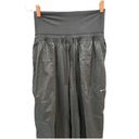 Nike Vintage Black  Windbreaker Parachute Track Pants Adjustable Hem Medium Photo 2