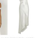 Meshki YVETTE Slip Maxi Dress With Asymmetrical Hem - White Photo 3