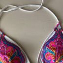 Victoria's Secret Y2k Victoria’s secret bohemian multicolor printed triangle padded bikini top Photo 1