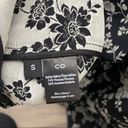 Krass&co  black floral puff sleeves maxi gown size small Photo 10