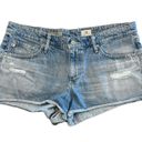 AG Adriano Goldschmied Women’s  The Bonnie relaxed cut off denim shorts size 31 Photo 0