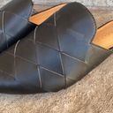 Big Buddha Black Weave Mules Photo 5