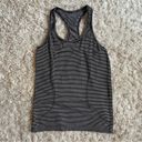 Lululemon Swiftly Tech Racerback Stripe Tank Top Size 6 Photo 5