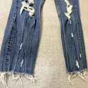 Abercrombie & Fitch Abercrombie Fitch Womens Jeans Size 6 Mom Jean High Rise Distressed Raw Hem Photo 11