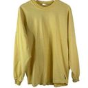 Spirit Jersey Boston Massachusetts Size M  Shirt Long Sleeve Yellow Cotton R206 Photo 0