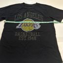 Nba Los Angeles Lakers Black  Basketball 1948 Short Sleeve Women Large Photo 2