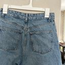 ZARA  | Women’s Denim Cut Off High Waisted Shorts Medium Wash Size 4 Photo 6