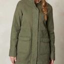 prAna  Army Green/Olive Green Trip Heavy Weight Organic Cotton Jacket Size Small Photo 6