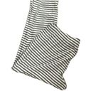 Liz Claiborne  Women Lounge Pants XL Gray Striped Straight Leg Cozy Comfort Photo 7