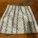 Altar'd State Snakeskin Leather Skirt Photo 3