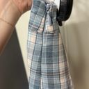 PacSun Blue Plaid Mini Skirt Photo 2