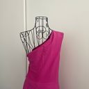 Dress the Population NWT  Martine Pink Ruched Midi Dress Photo 7