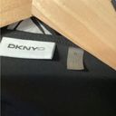 DKNY  black & white‎ blouse size L Photo 2