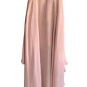 Hailey Logan  Adrianna Papell Pink Chiffon Metallic Strapless Hi/Lo Prom Dress Photo 2