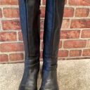 Naturalizer  Joan Womens Black Wide Calf Tall knee high boots size 8 Photo 2