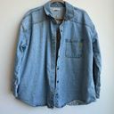 Billabong  X The Salty Blonde Oversize Salty In Paradise Denim Size Medium Photo 2