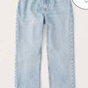 Abercrombie & Fitch Curve love Ultra High Rise 90s Straight Jean Photo 1