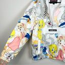 Members Only  X Looney Tunes Half Zip Windbreaker Size Medium Photo 10