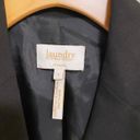 Laundry by Shelli Segal | Classic Black Long Sleeve Two-Button Blazer size 2 Photo 1