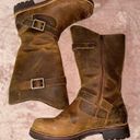 Patagonia  Thatcher Brown Leather Riding Boots Women's Size 8 Photo 3