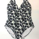 DKNY  Printed Mesh-Trim One-Piece Swimsuit Sz 18 Photo 0