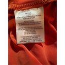 BCBGMAXAZRIA  Wrap Top Blouse Sleeveless Orange Sz S Photo 7