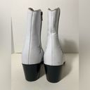 Krass&co Thursday boot , white and silver ankle, cowboy boots with star. 6.5 Photo 4