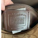 Coach  Pennie C1523 Signature Shoulder Crossbody Bag Purse Handbag Khaki/Redwood Photo 11