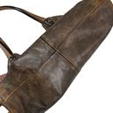 Patricia Nash  Ergo Chocolate Distressed Satchel Photo 9