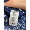 Hill House  reversible Edie puffer jacket floral navy size Large NWT Photo 5