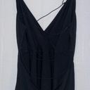 Just Quella Nwt  Women’s Maxi Dress large Satin‎ Strappy Backless Evening black Photo 8