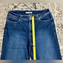 Chico's  cropped capri jeans size 12 cuffed Photo 3