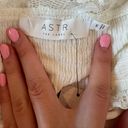 ASTR Nordstrom White Crop Top Photo 2