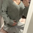 moon&madison Mint green knit sweater Photo 1