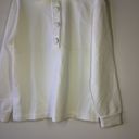 Rebecca Taylor  French Terry pull over long sleeve sweartshirt white Photo 4