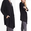 Barefoot Dreams  Cozychic Lite Black Open Front Cardigan Photo 6