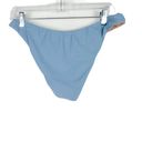 J.Crew NWT  Curved-Waist Cheeky Bikini Bottom Blue Size Medium M NEW Photo 6