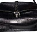 Patricia Nash  Black Leather Bianco Crossbody Organizer Wallet Purse Bag Photo 7