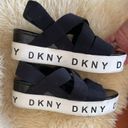 DKNY  Clare Open Toe wide strap chunky Platform Sandals Women's Size 9.5 Photo 4