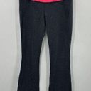 Lululemon Women's Pink Gray Groove Flare Athletic Yoga Lounge Pants Size 10‎ Photo 0