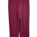 St. John  Collection Size 8 Fuchsia Santana Knit Wide Leg Sweater Pants Womens Photo 0