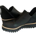 All Black Flatform Tread Shooties Ankle Booties Shoes Size 40 EU / 9.5 US Womens Photo 8